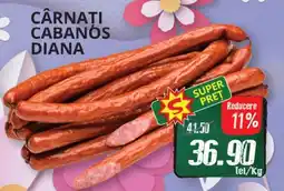 Diana Supermarket Cârnati cabanós diana Ofertă