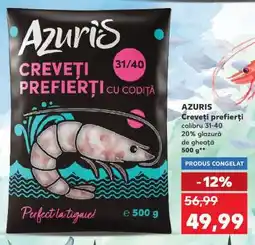 Kaufland AZURIS Creveți prefierți Ofertă