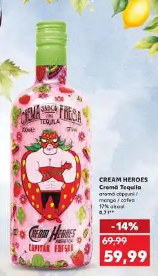 Kaufland CREAM HEROES Cremă Tequila Ofertă