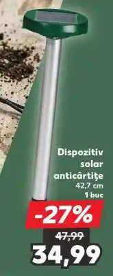 Kaufland Dispozitiv solar anticârtițe Ofertă