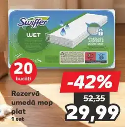 Kaufland Rezervă umedă mop plat Ofertă