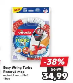 Kaufland Easy Wring Turbo Rezervă mop Ofertă
