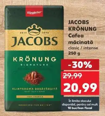 Kaufland JACOBS KRÖNUNG Cafea măcinată Ofertă
