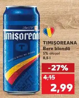 Kaufland TIMIŞOREANA Bere blondă Ofertă