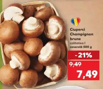 Kaufland Ciuperci Champignon brune Ofertă