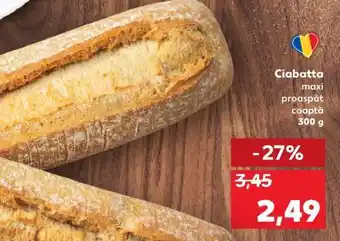 Kaufland Ciabatta Ofertă
