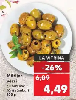 Kaufland Măsline verzi Ofertă