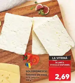 Kaufland SOLOMONESCU Telemea de vacă Ofertă