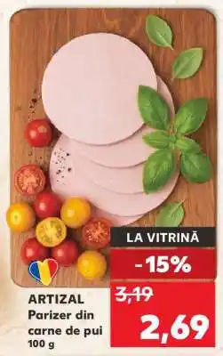 Kaufland ARTIZAL Parizer din carne de pui Ofertă