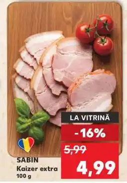 Kaufland SABIN Kaizer extra Ofertă