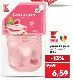 Kaufland Șuncă de porc Ofertă