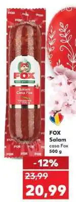Kaufland FOX Salam casa Fox Ofertă