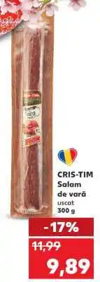 Kaufland CRIS-TIM Salam de vară uscat Ofertă