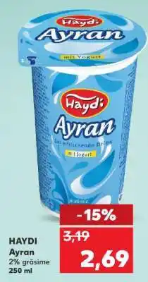 Kaufland HAYDI Ayran Ofertă
