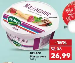 Kaufland DELACO Mascarpone Ofertă