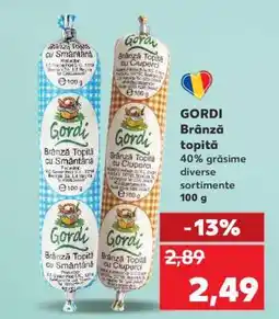 Kaufland GORDI Brânză topită Ofertă