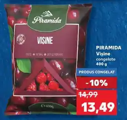 Kaufland PIRAMIDA Vișine congelate 400 g Ofertă