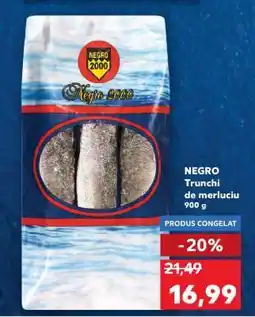 Kaufland NEGRO Trunchi de merluciu Ofertă