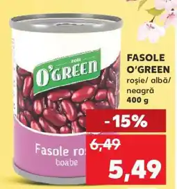 Kaufland Fasole O'Green Ofertă