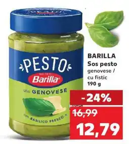 Kaufland BARILLA Sos pesto Ofertă