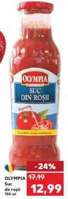 Kaufland OLYMPIA Suc de roșii Ofertă