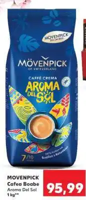 Kaufland MOVENPICK Cafea Boabe Aroma Del Sol 1 kg Ofertă
