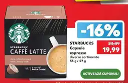 Kaufland STARBUCKS Capsule espresso Ofertă