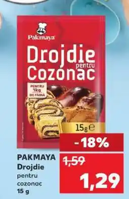 Kaufland PAKMAYA Drojdie pentru cozonac 15 g Ofertă