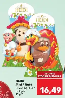 Kaufland HEIDI Miel / Rață Ofertă