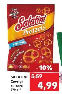 Kaufland SALATINI Covrigi cu sare 270 g Ofertă
