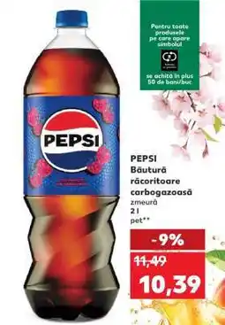 Kaufland PEPSI Băutură răcoritoare carbogazoasă zmeură Ofertă