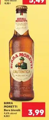 Kaufland BIRRA MORETTI Ofertă