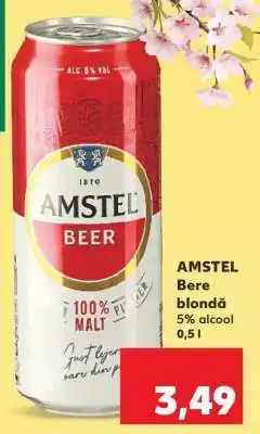 Kaufland AMSTEL Bere blondă Ofertă