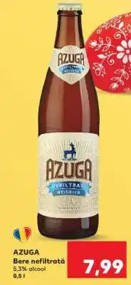 Kaufland AZUGA Bere nefiltrată Ofertă