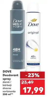 Kaufland DOVE Deodorant spray Ofertă