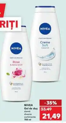 Kaufland NIVEA Gel de duş Ofertă