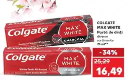Kaufland COLGATE MAX WHITE Ofertă