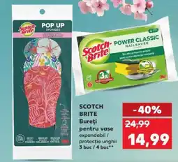 Kaufland SCOTCH BRITE Bureți pentru vase Ofertă