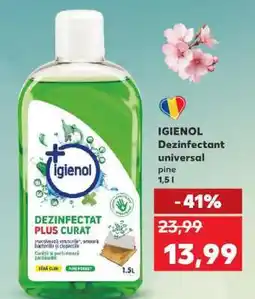 Kaufland IGIENOL Dezinfectant universal pine Ofertă