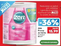 Kaufland ZEN Prosop de hârtie Ofertă