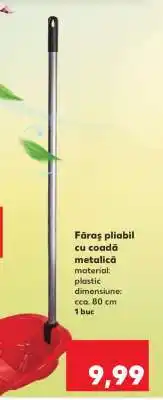 Kaufland Făraș pliabil cu coadă metalică Ofertă