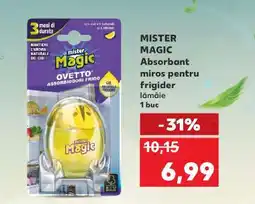 Kaufland MISTER MAGIC Absorbant miros pentru frigider lămâie Ofertă