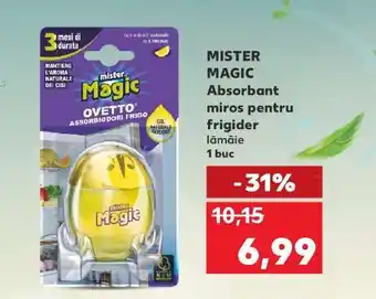 Kaufland MISTER MAGIC Absorbant miros pentru frigider lămâie Ofertă