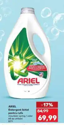 Kaufland ARIEL Detergent lichid pentru rufe Ofertă