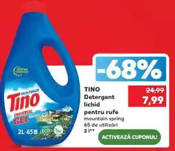 Kaufland TINO Detergent lichid pentru rufe Ofertă