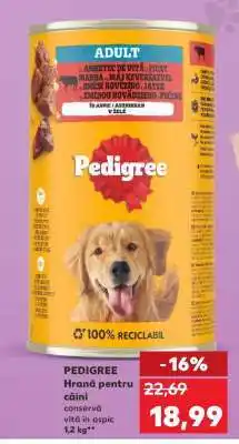 Kaufland PEDIGREE Hrană pentru câini Ofertă