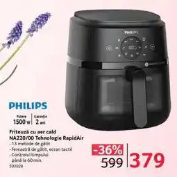 Selgros Friteuză cu aer cald NA220/00 Tehnologie RapidAir Ofertă