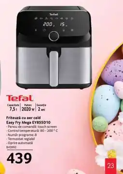 Selgros Friteuză cu aer cald Easy Fry Mega EY855D10 Ofertă