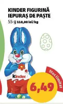 Penny KINDER FIGURINĂ IEPURAȘ DE PAȘTE Ofertă