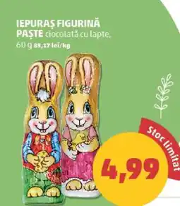 Penny IEPURAS FIGURINĂ PAȘTE Ofertă